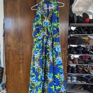 Vintage Hawaiian print dress